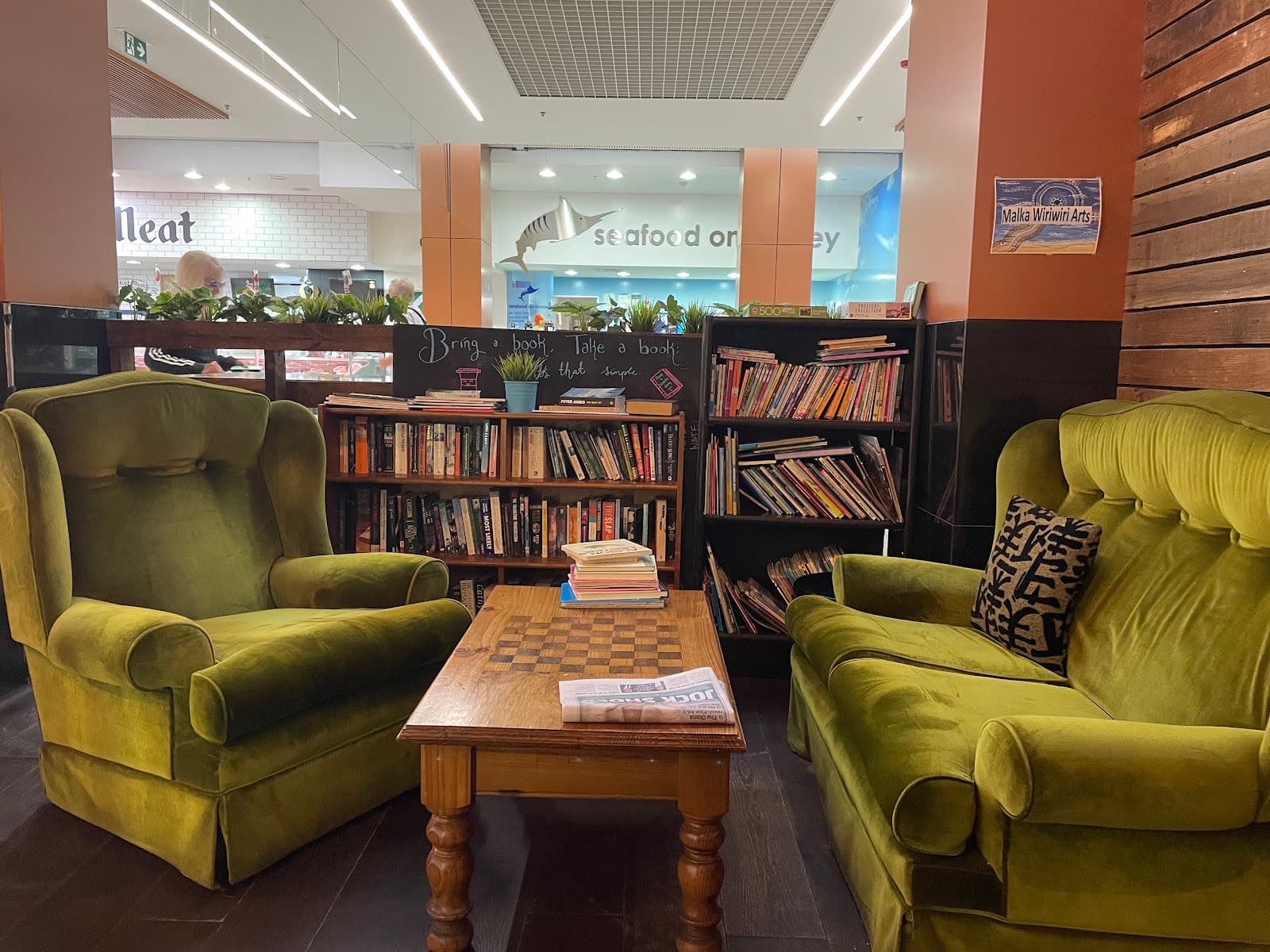 Book and Bean Coffee Corner — Henley Beach, Adelaide