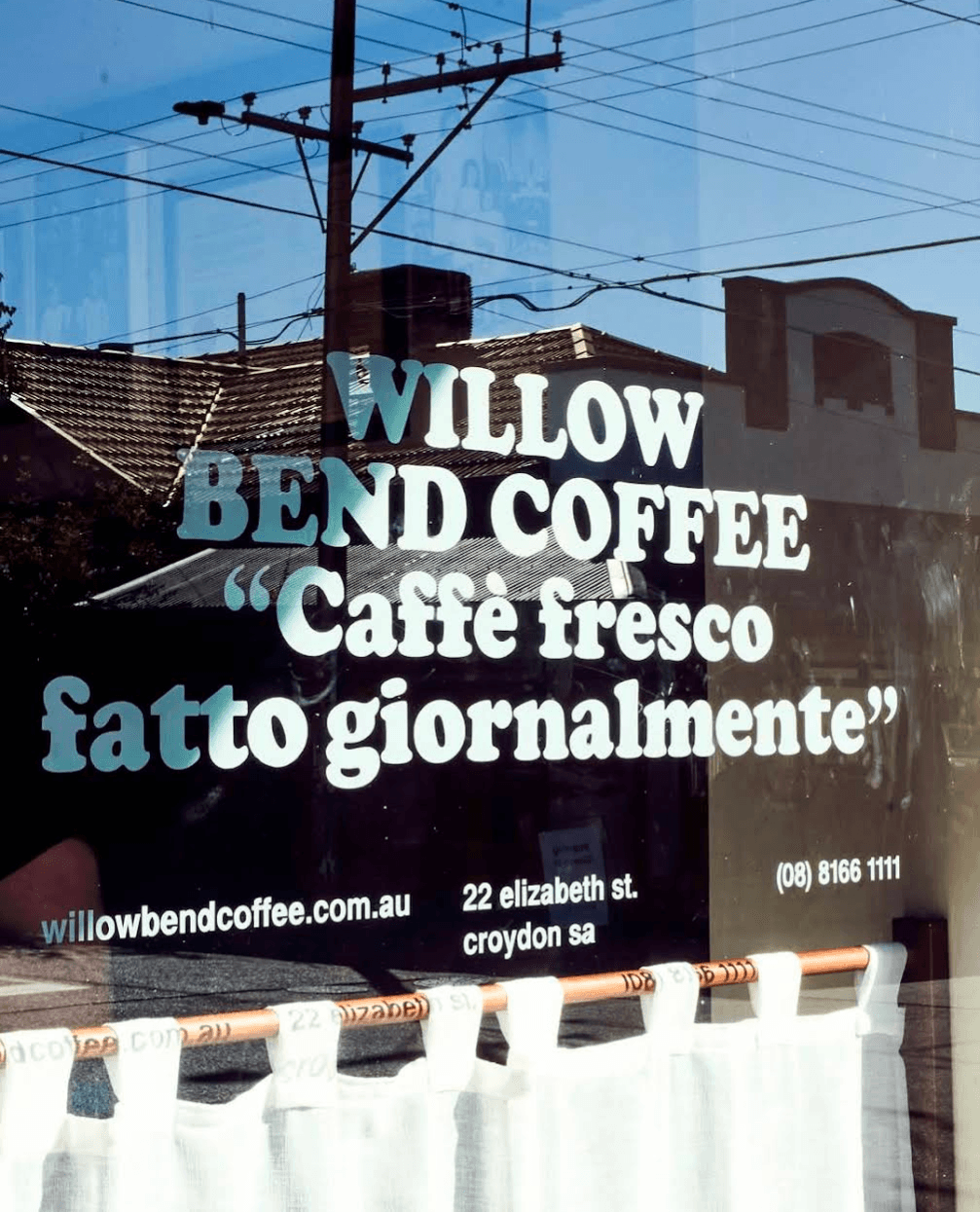 Willow Bend Coffee Roasters — Hindmarsh, Adelaide