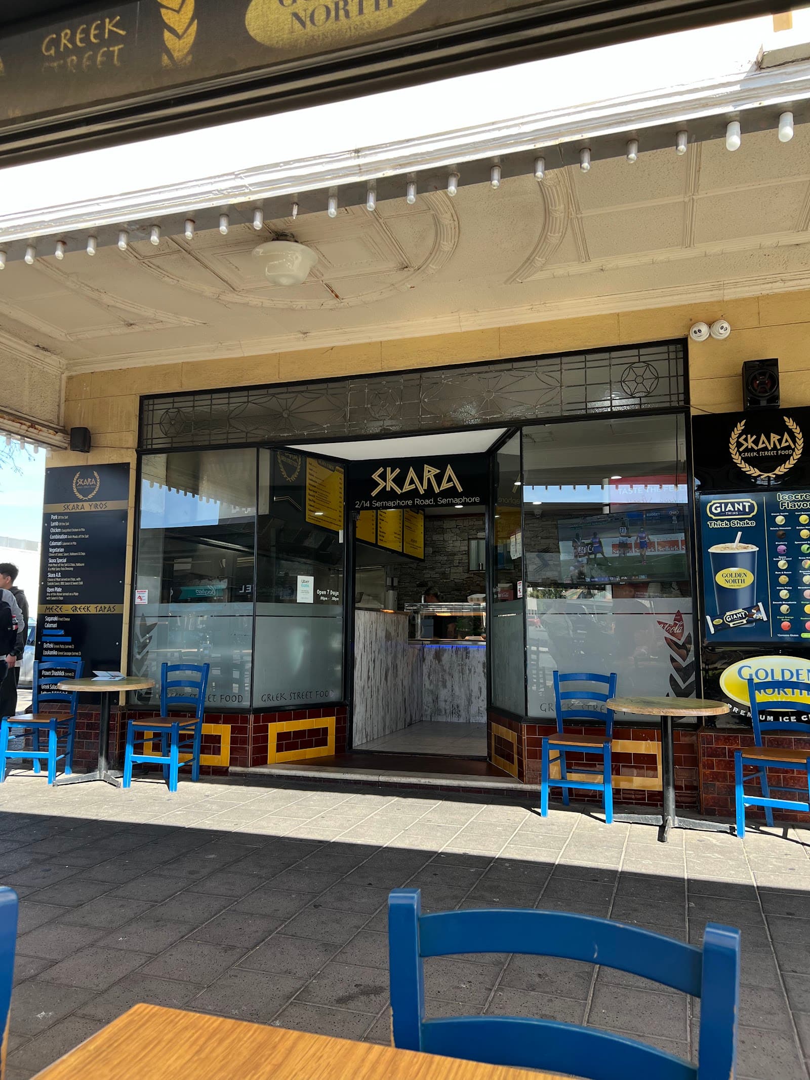 SKARA Greek Street Food — Semaphore, Adelaide