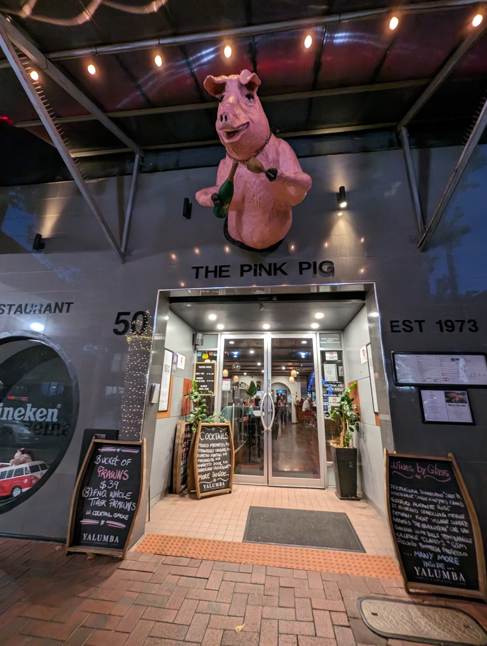 The Pink Pig Wine Bar — Prospect, Adelaide