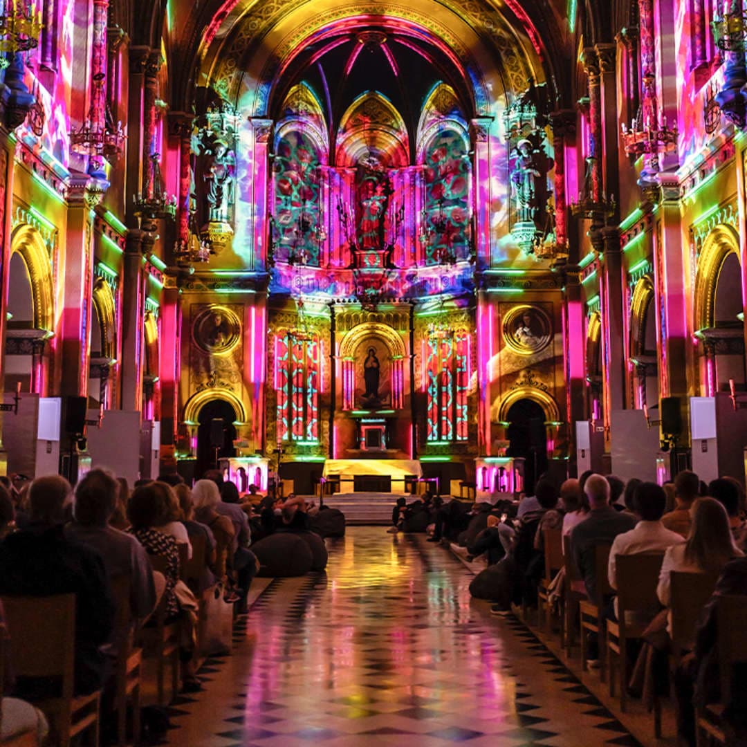 Genesis Adelaide: A Light Show at Pilgrim Uniting Church — Adelaide