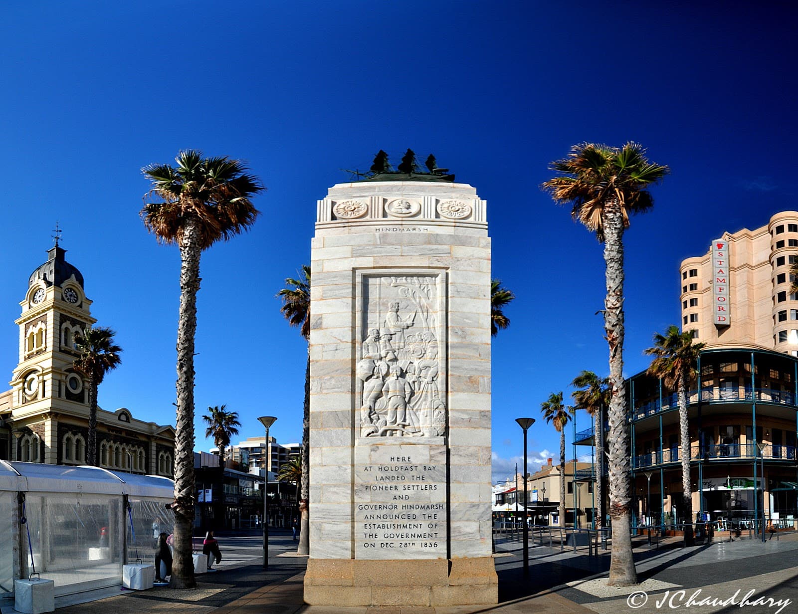Glenelg Pioneer Memorial — Glenelg, Adelaide