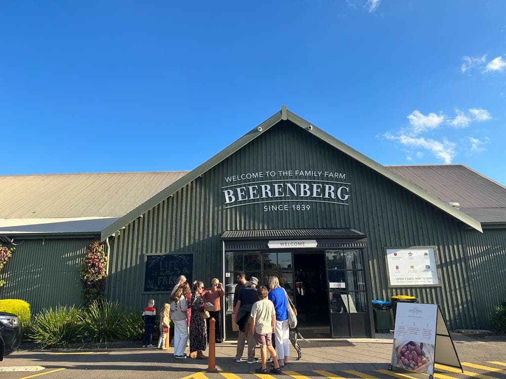 Beerenberg Family Farm Car Park — Hahndorf, Adelaide