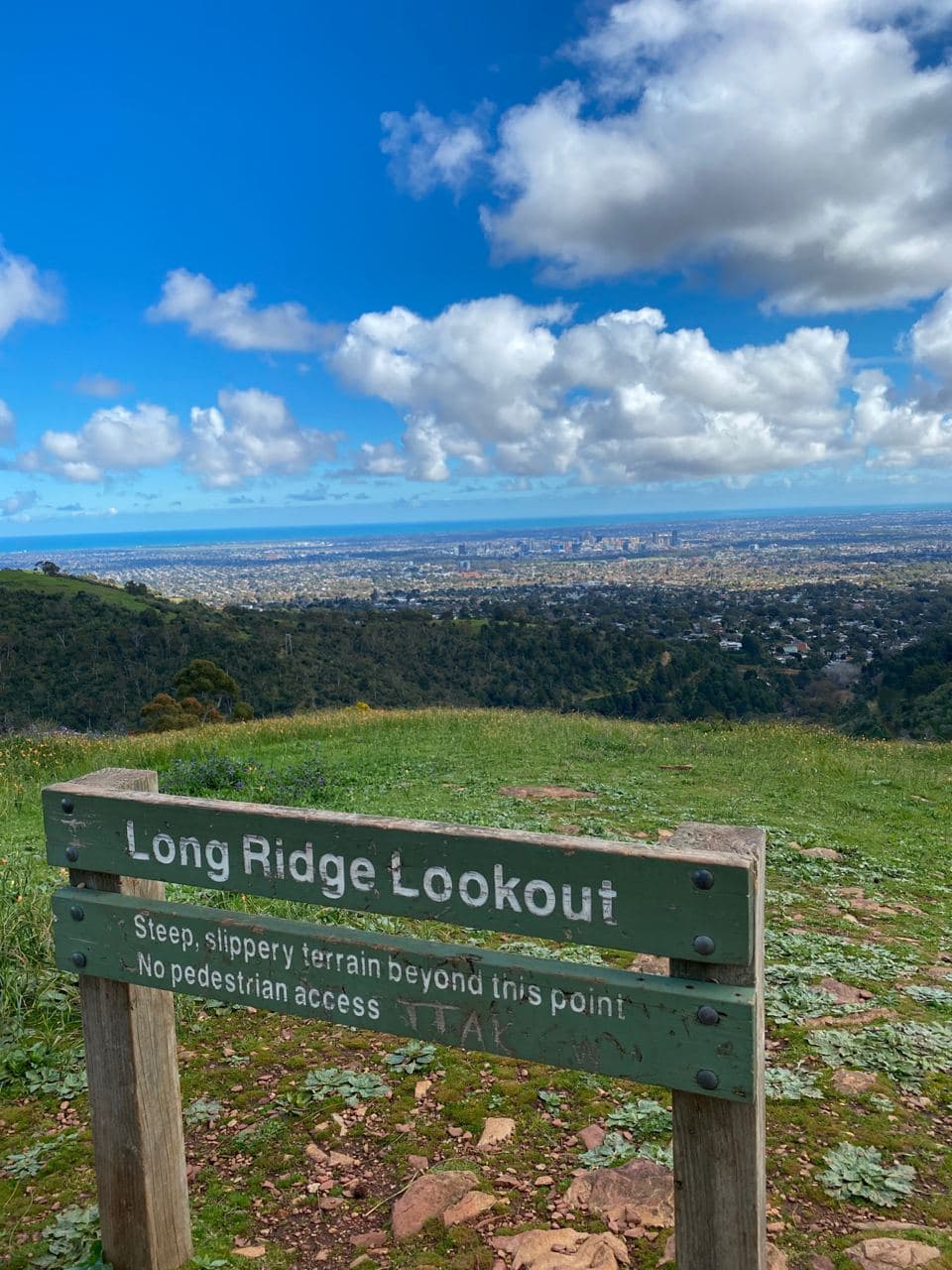 Long Ridge Lookout — Burnside, Adelaide