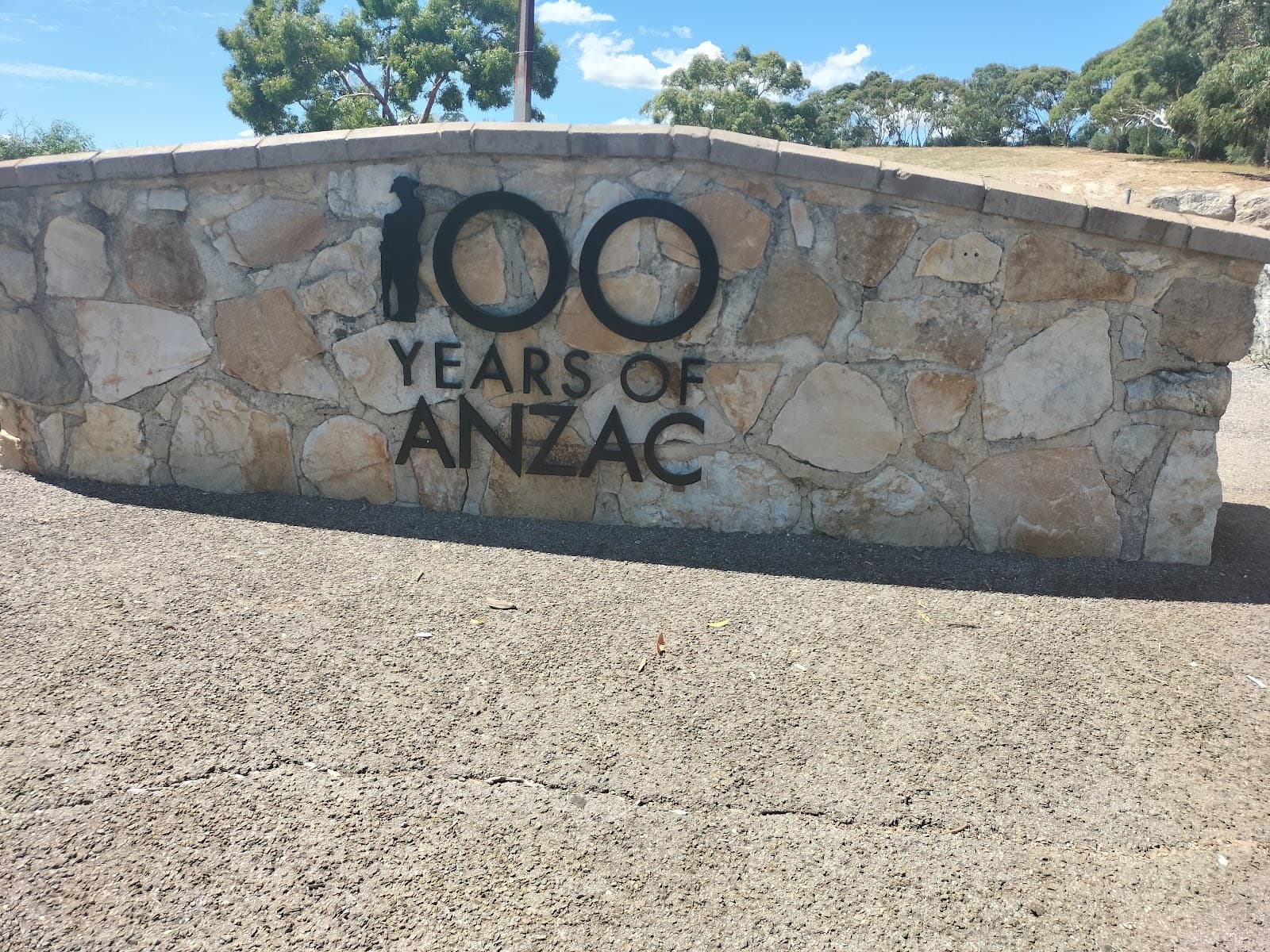 ANZAC Centenary Lookout Park Bench — Wattle Park, Adelaide