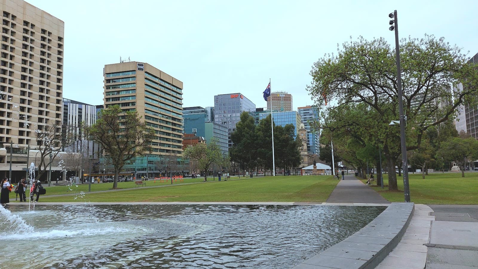 Three Rivers Fountain Adelaide — Adelaide