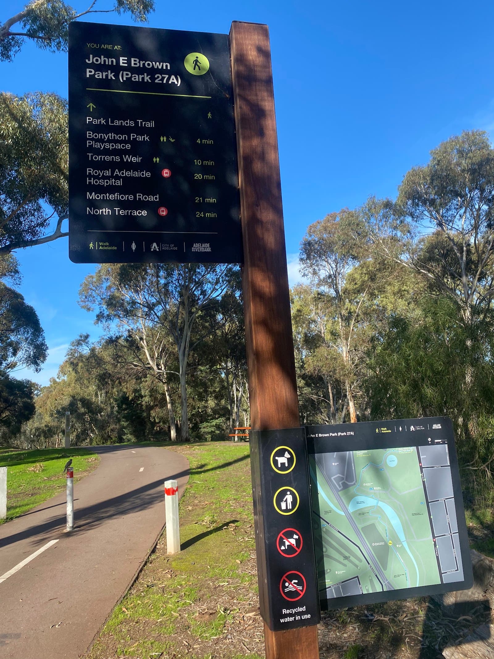 John E Brown Park (Park 27A) — North Adelaide, Adelaide