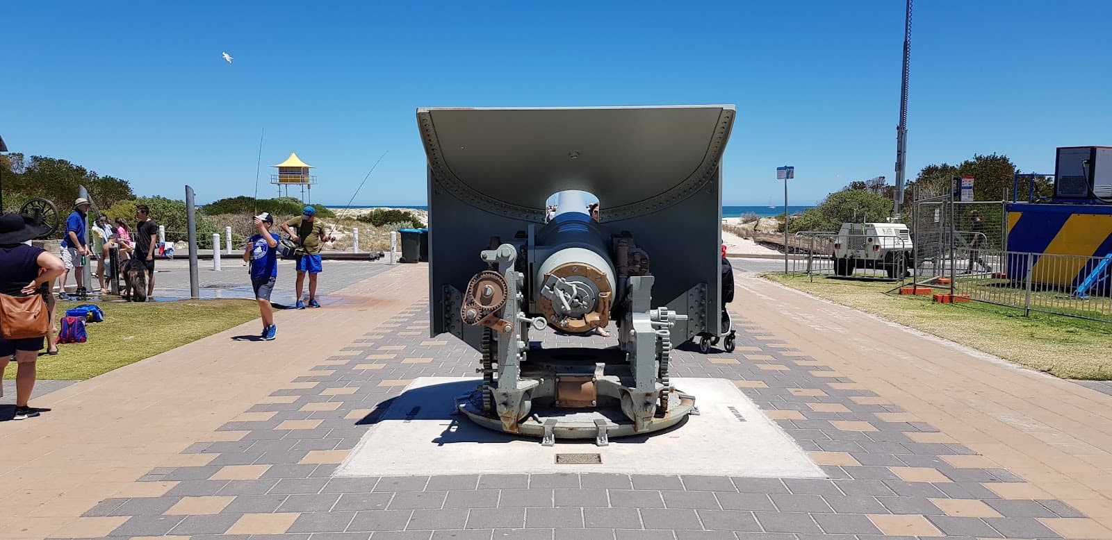 HMCS Protector Gun — Semaphore, Adelaide