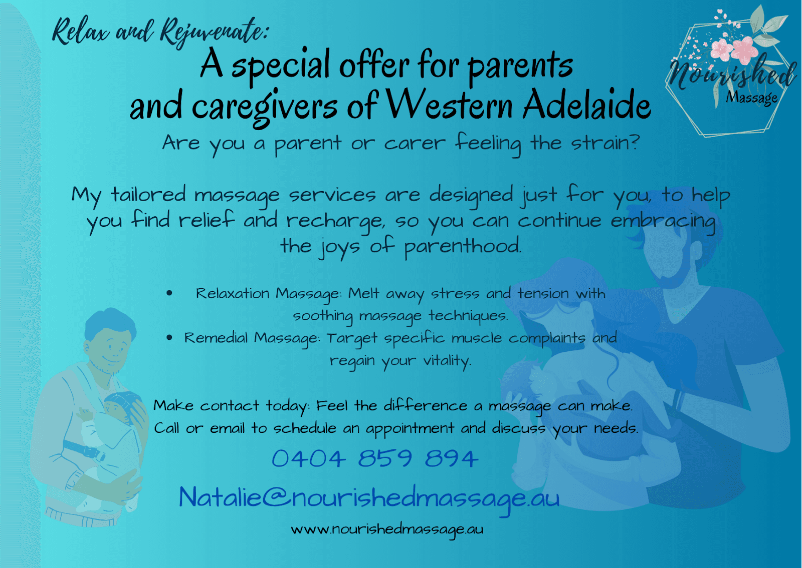 Nourished Massage — Semaphore, Adelaide