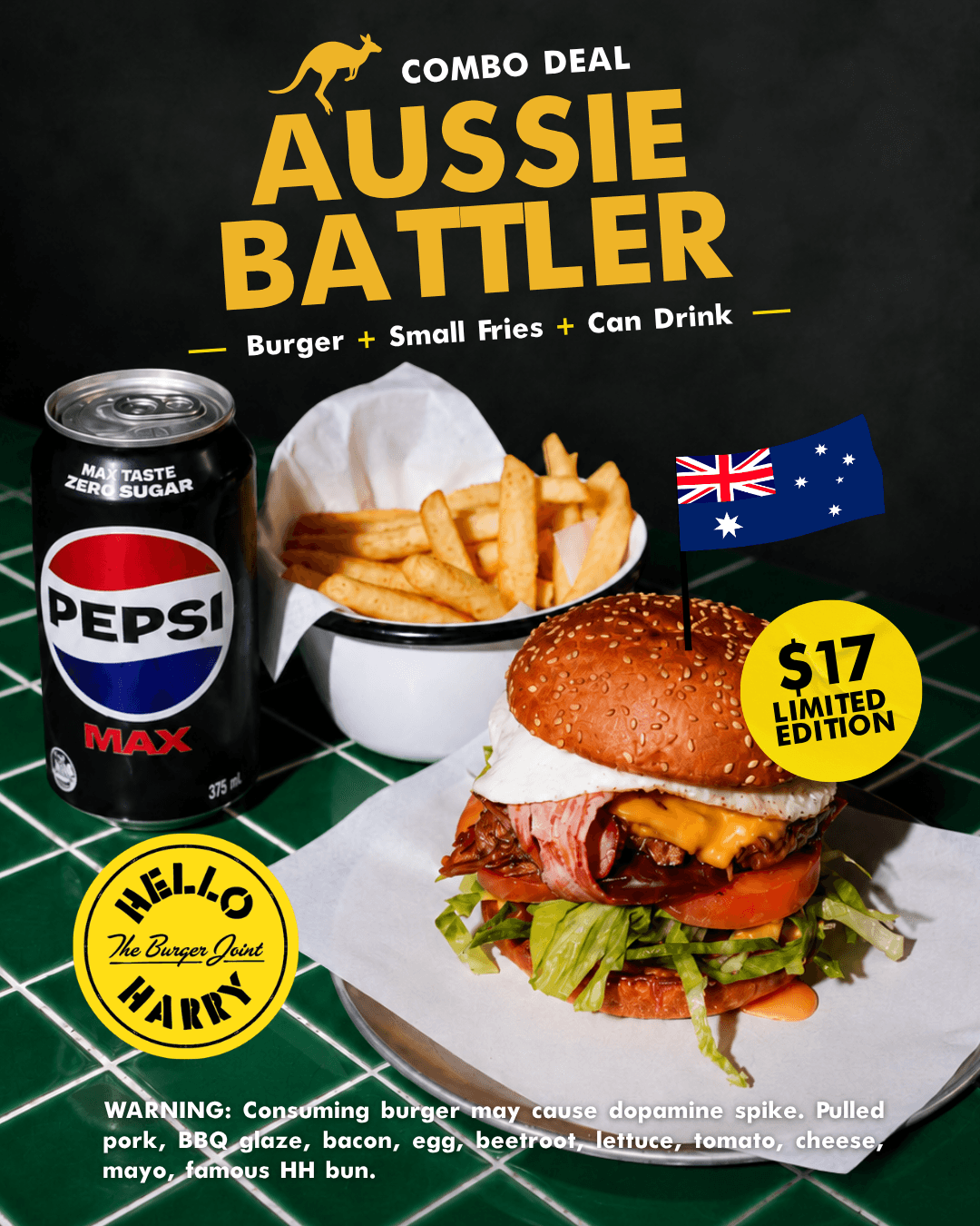 Hello Harry The Burger Joint (North Adelaide)