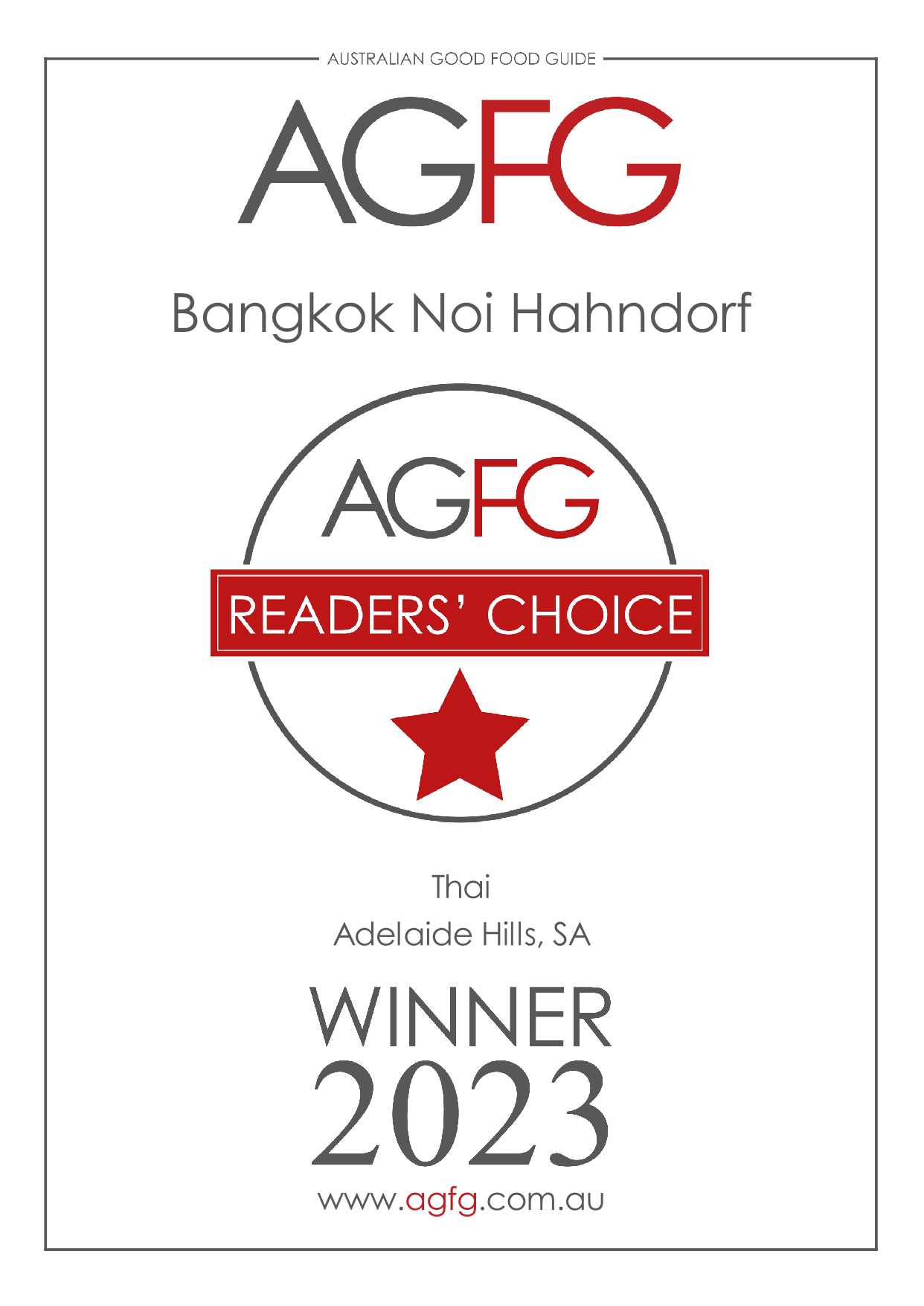 Bangkok Noi Hahndorf